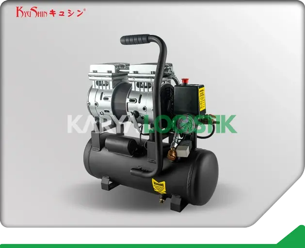 Kyushin KOC1000-9L Oilless Air Compressor