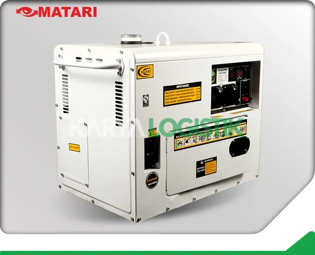 Matari MPG7500SE Silent Gasoline Generating Set