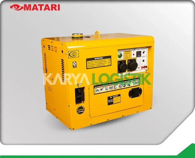 Matari MPG8500SE Silent Gasoline Generating Set