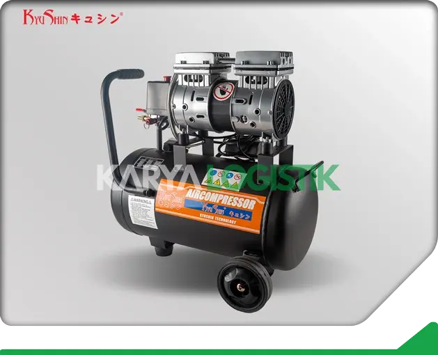 Kyushin KOC1000-25L Oilless Air Compressor
