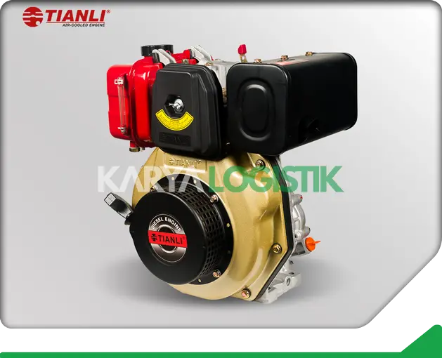 Tianli Air-Cooled TDA178F Diesel Engine