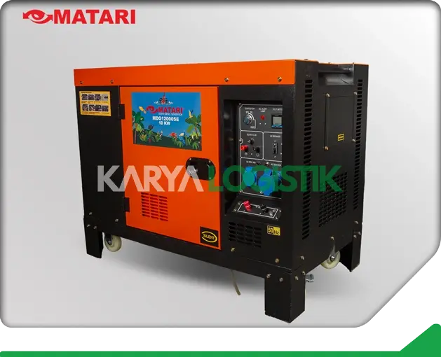 Matari MDG12000SE Silent Diesel Generating Set