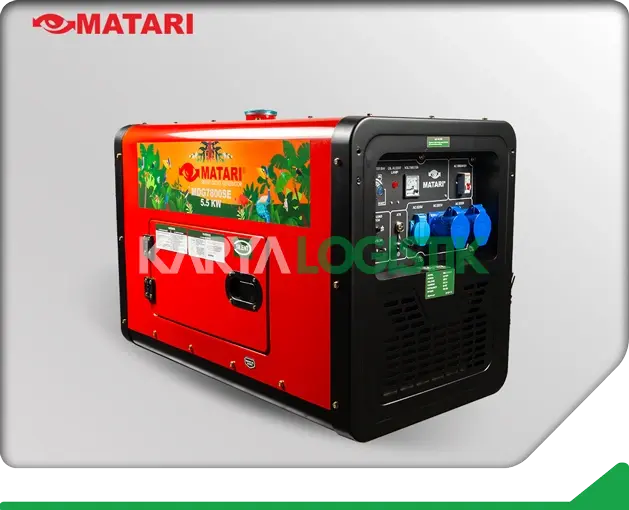 Matari MDG7800SE Silent Diesel Generating Set