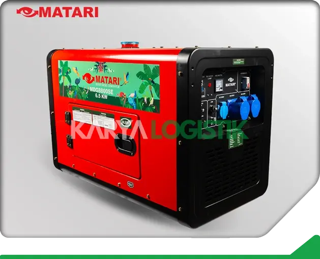 Matari MDG8800SE Silent Diesel Generating Set