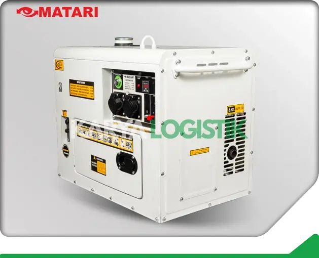 Matari MPG7500SE Silent Gasoline Generating Set
